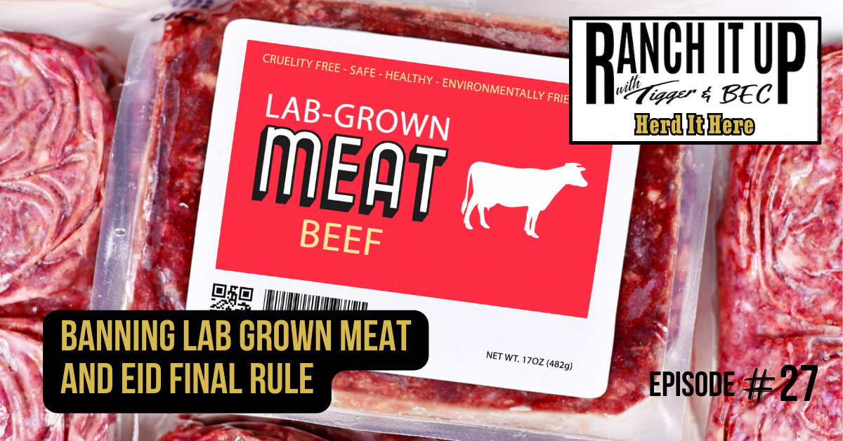 Banning Lab Grown Meat and EID Final Rule