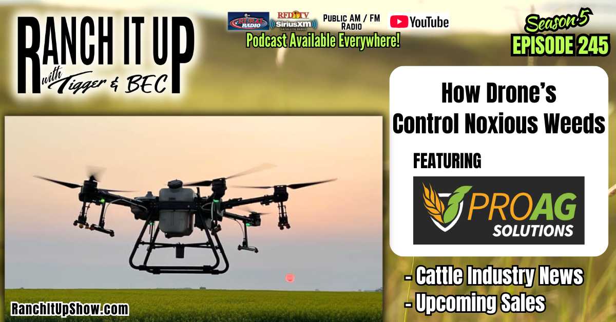 How Drones Control Noxious Weeds & Cattle News