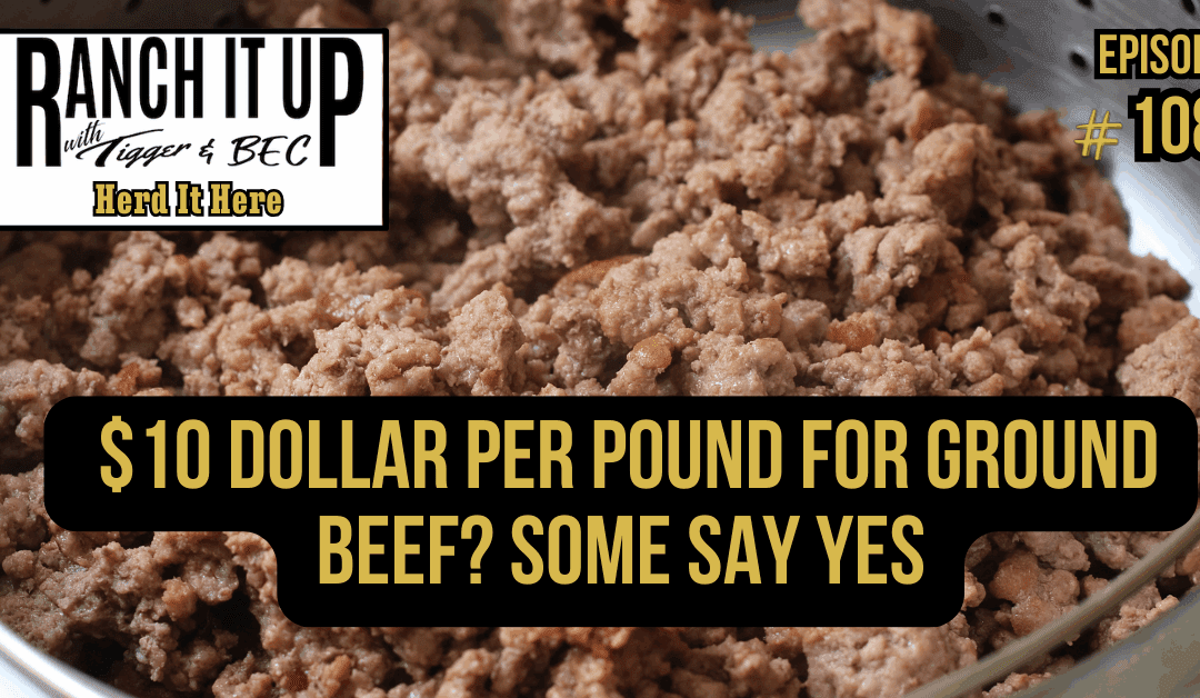 $10 Dollar Per Pound For Ground Beef?  Some Say Yes