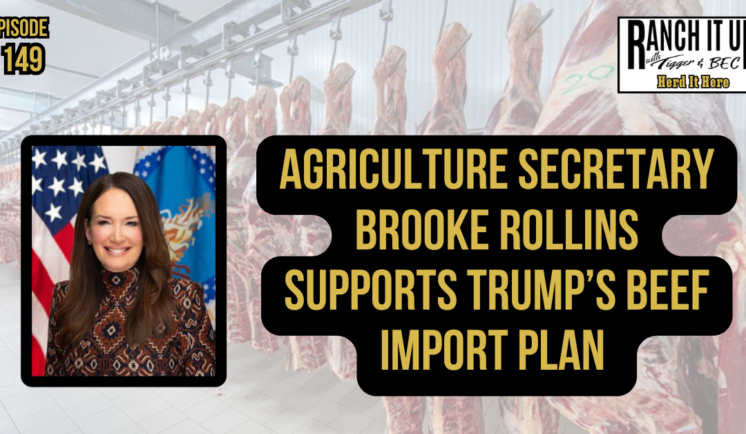Agriculture Secretary Brooke Rollins Supports Trump’s Beef Import Plan 