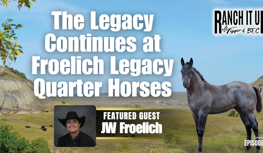 The Legacy Continues With Froelich Legacy Quarter Horses